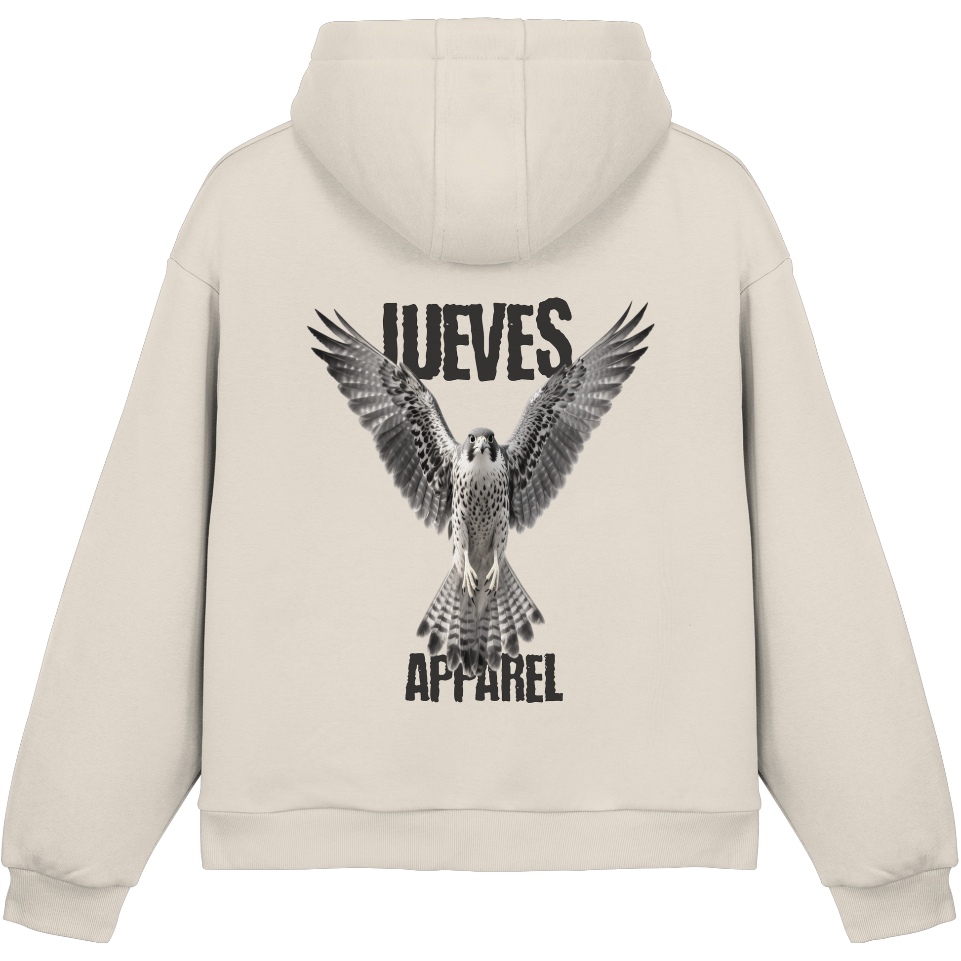 Hawk - Fluffy Boxcut Hoodie