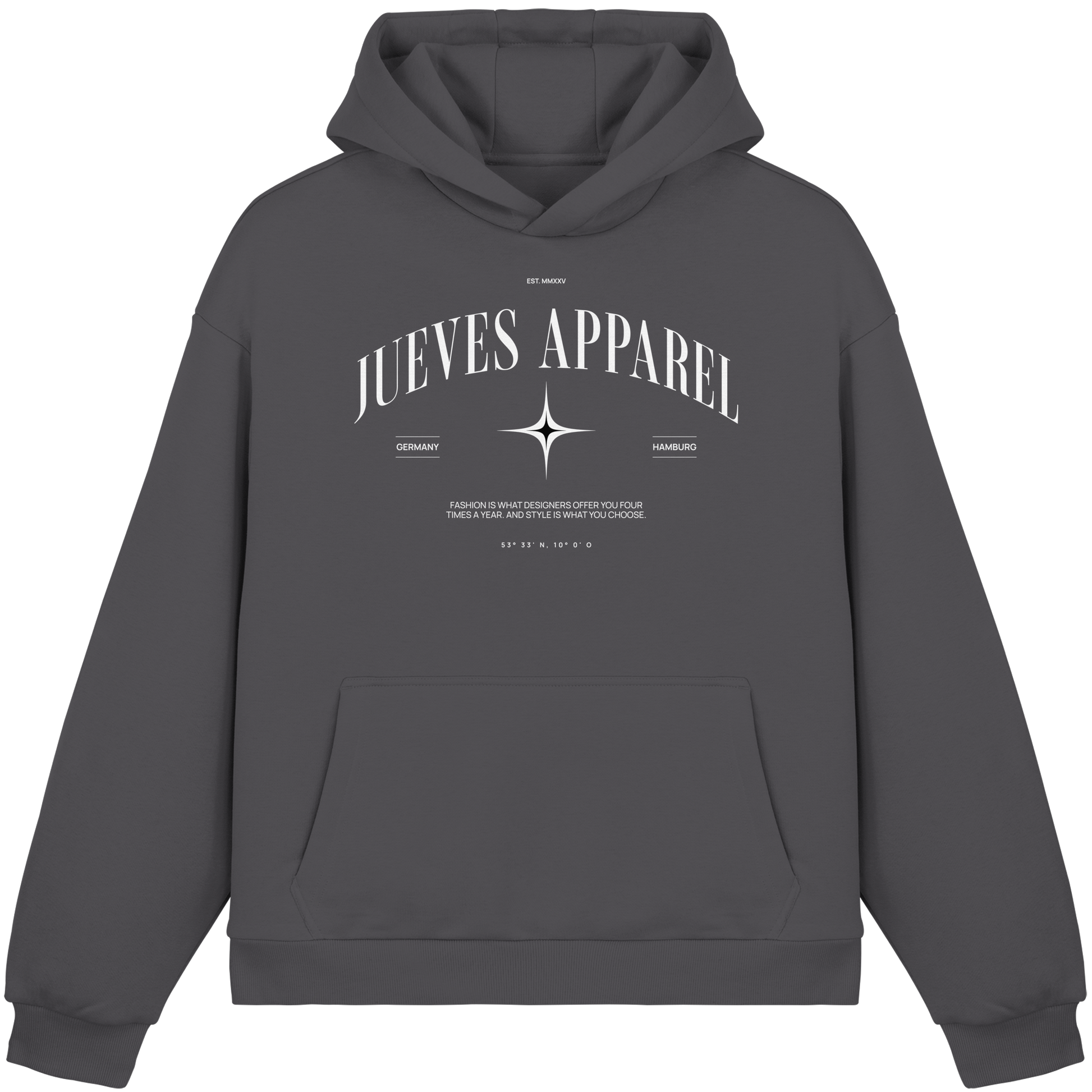 Hamburg - Fluffy Boxcut Hoodie