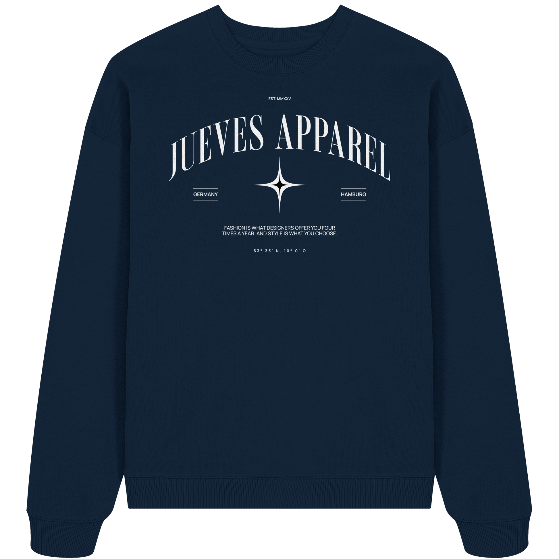 Hamburg - Oversized Sweatshirt