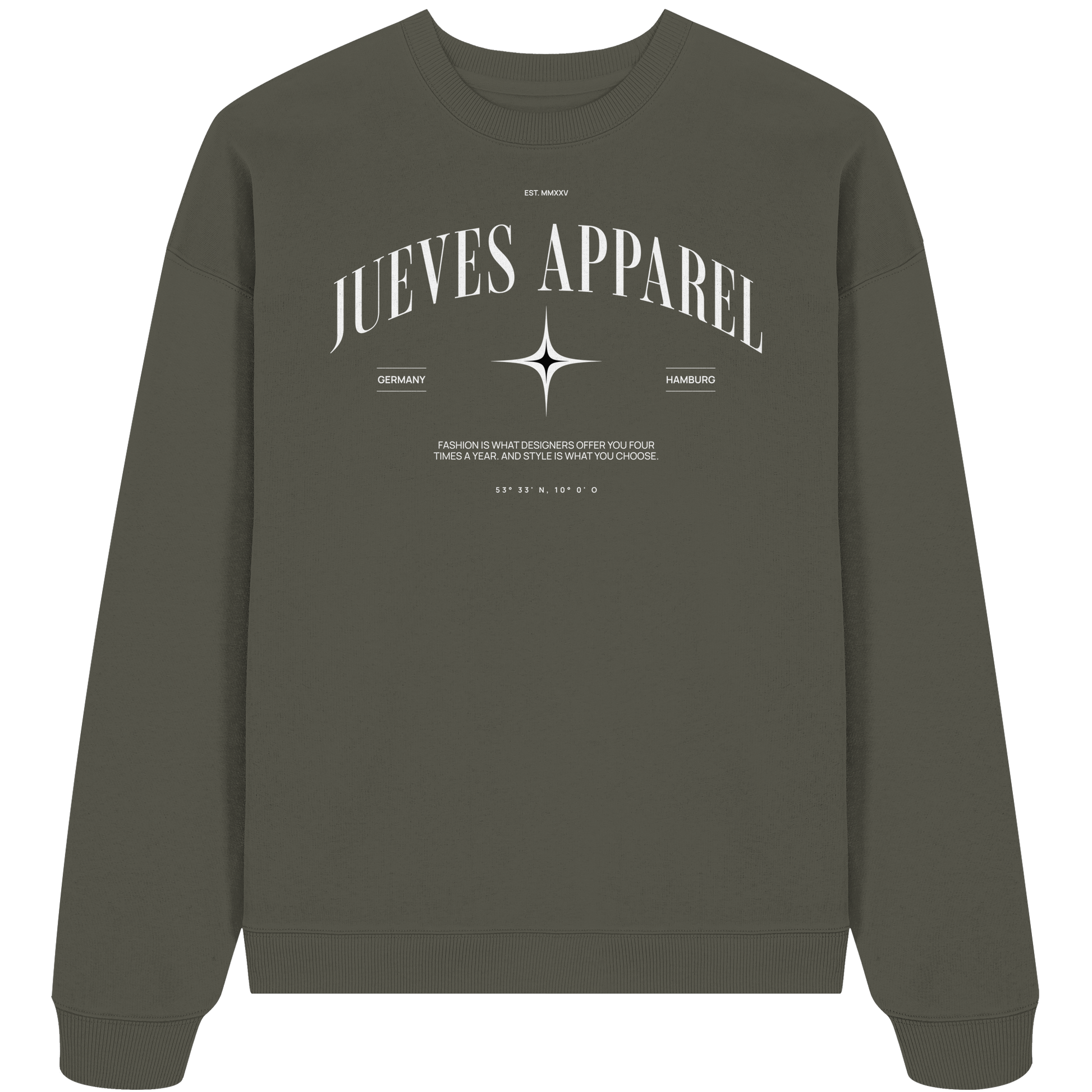 Hamburg - Oversized Sweatshirt