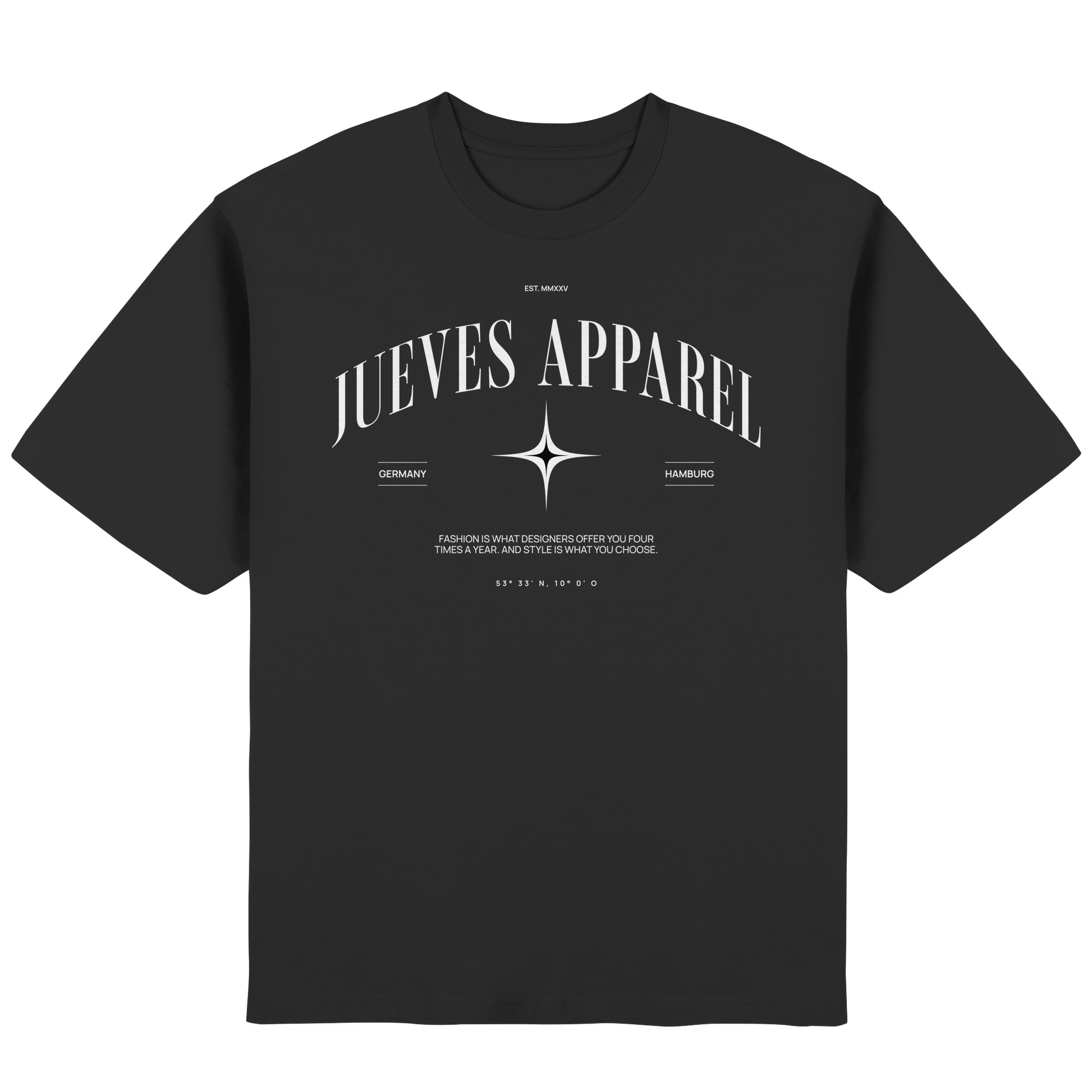 Hamburg - Streetwear Oversized T-Shirt
