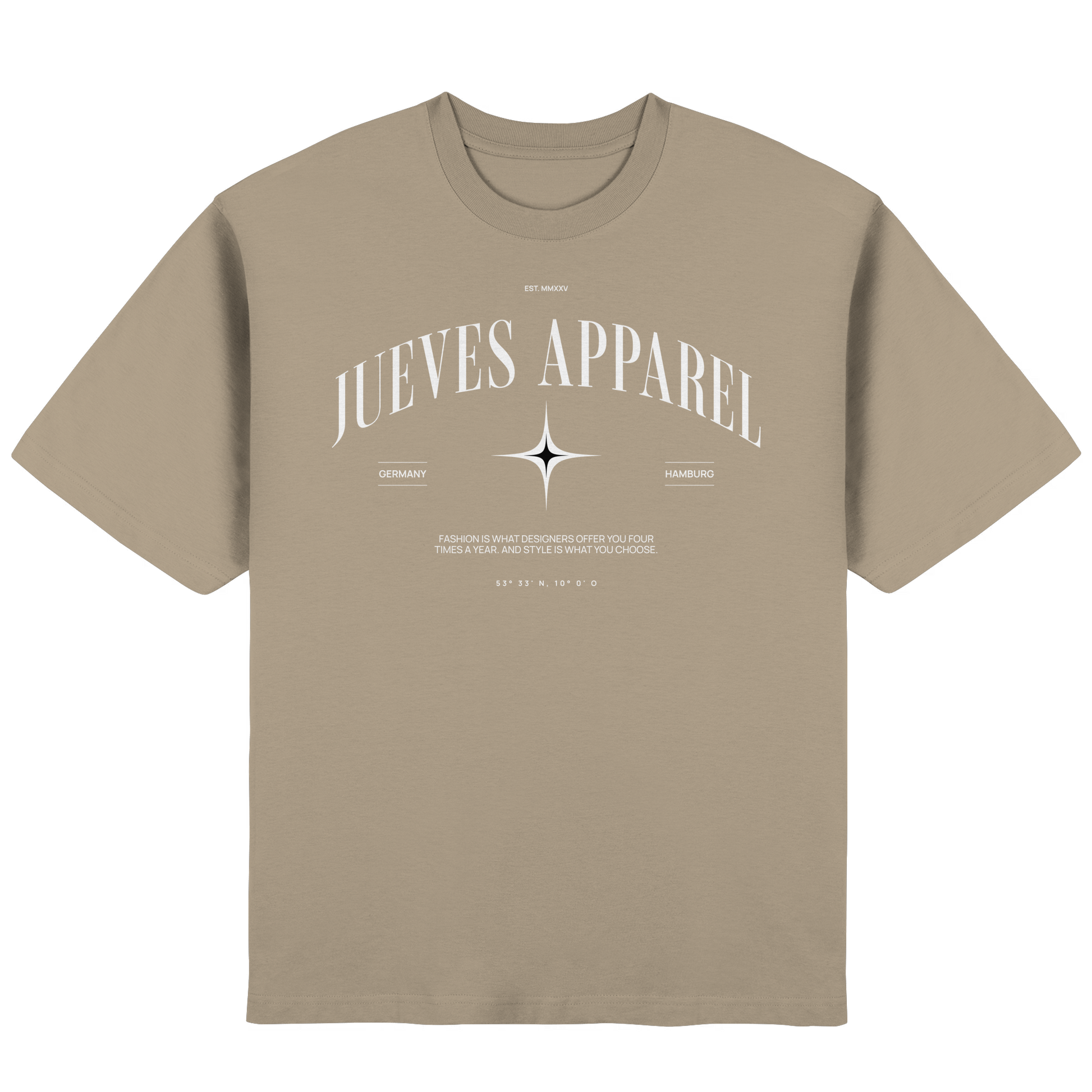 Hamburg - Streetwear Oversized T-Shirt