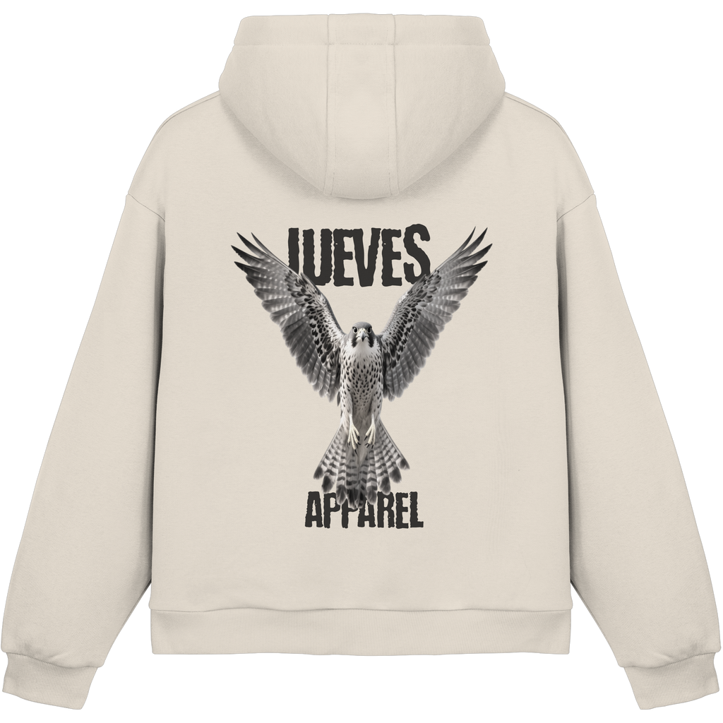 Hawk - Fluffy Boxcut Hoodie