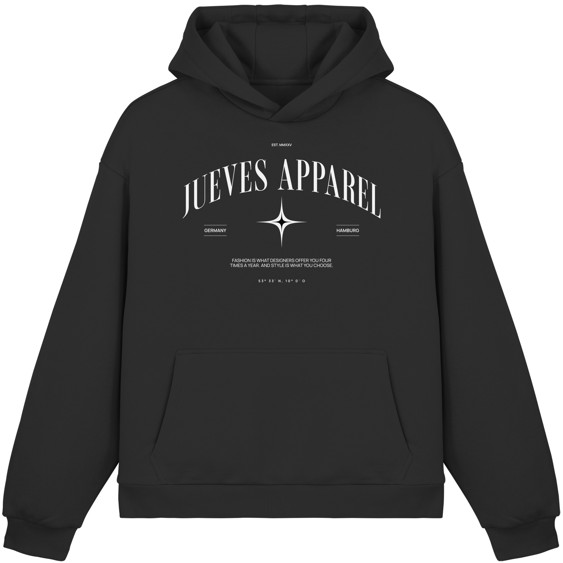 Hamburg - Fluffy Boxcut Hoodie
