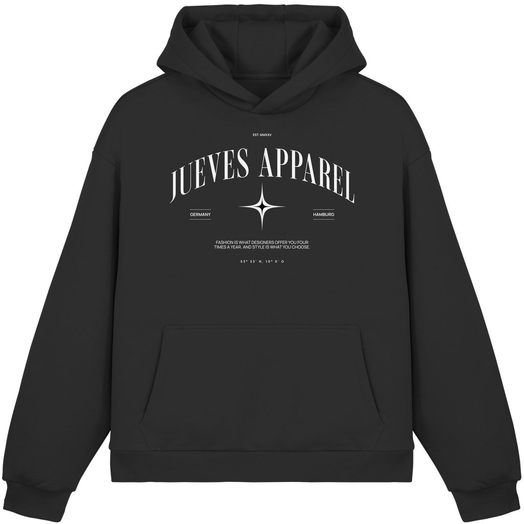 Hamburg - Fluffy Boxcut Hoodie