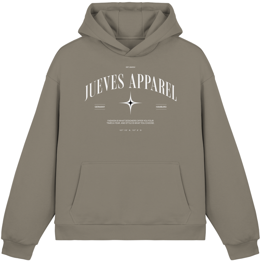 Hamburg - Fluffy Boxcut Hoodie