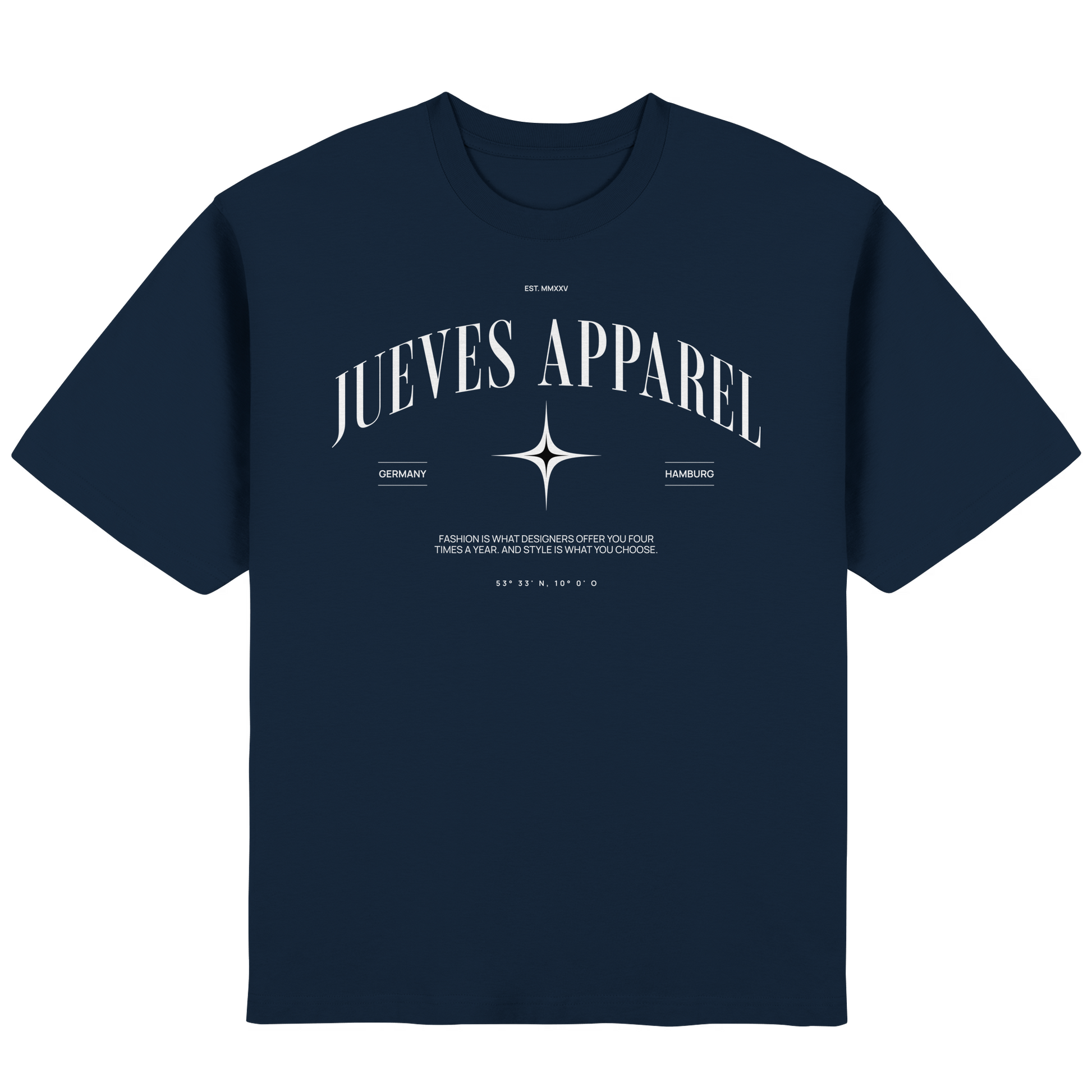 Hamburg - Streetwear Oversized T-Shirt