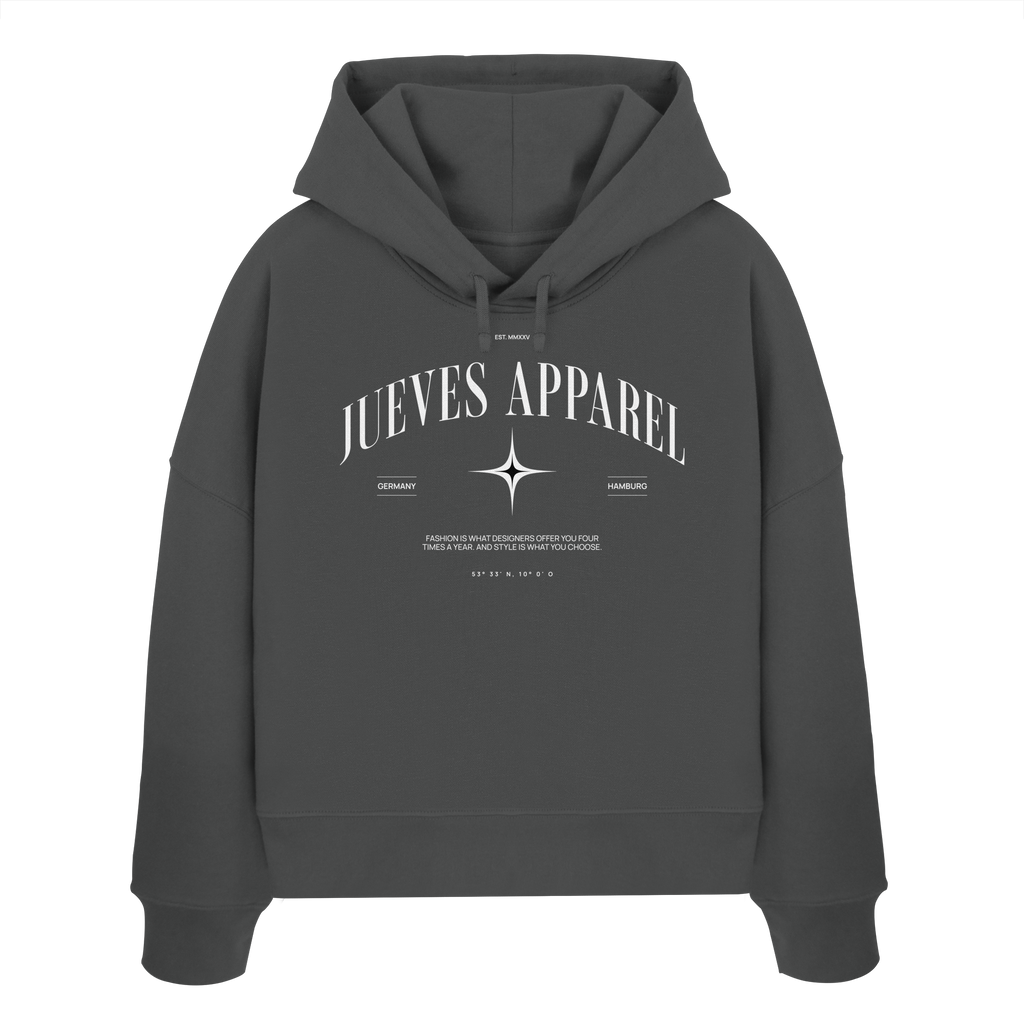 Hamburg - Damen Boxcut Hoodie