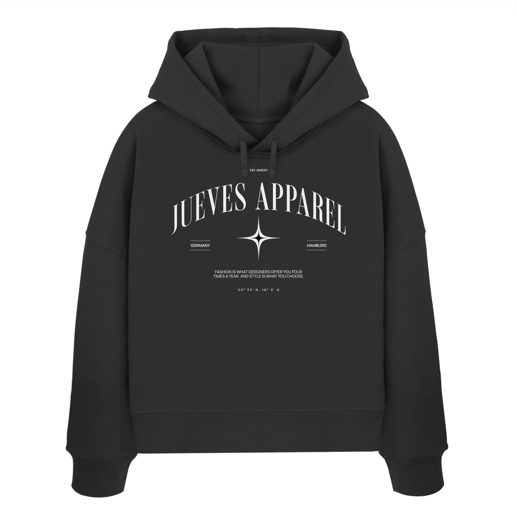 Hamburg - Damen Boxcut Hoodie